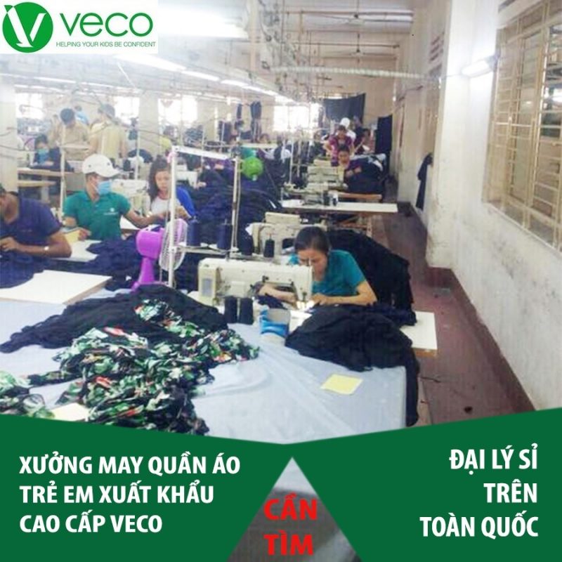 VECO là đối tác cung cấp quần áo trẻ em giá sỉ tại TPHCM